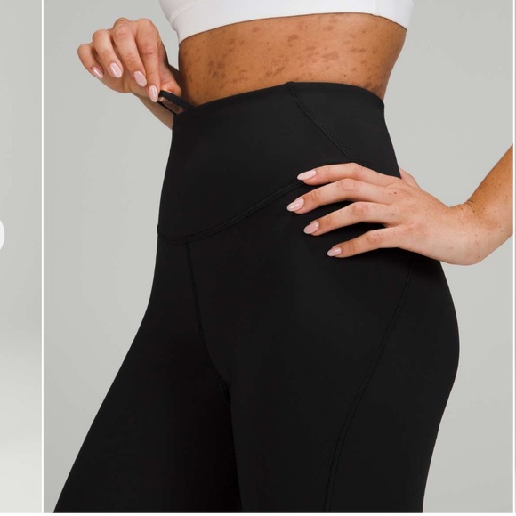 Lululemon Base Pace High-Rise Crop 23" Leggings Black sz 10 - Picture 3 of 11